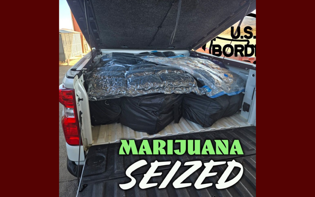 Incautación de marihuana: más de 300 libras confiscadas por la Patrulla Fronteriza en Sierra Blanca