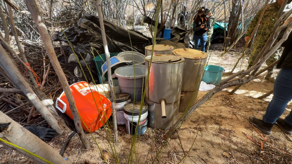 Desmantelamiento De Un Laboratorio De Metanfetamina En La Sierra De San Pedro Mártir - Noticias Notivalle Desmantelamiento De Un Laboratorio De Metanfetamina En La Sierra De San Pedro Mártir
