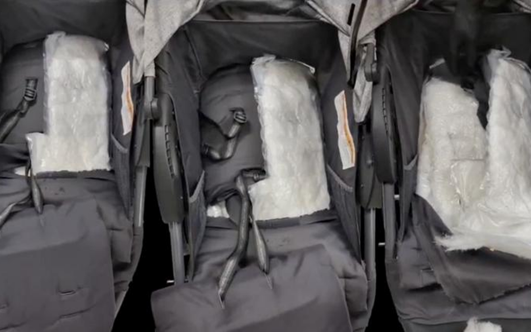 Incautación de 6 Libras de Metanfetamina por CBP en el Puente Córdova-Américas