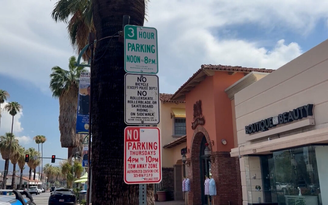 Palm Springs solicita la opinión de residentes sobre problemas de estacionamiento vecinal