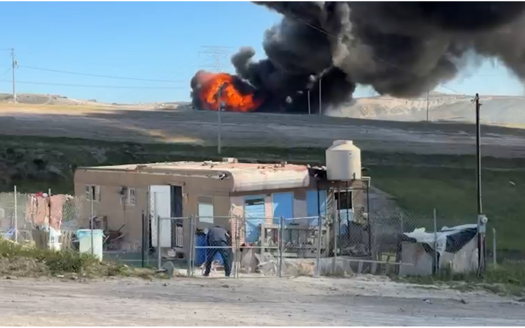 Incendio en Rosarito: Explosión de Ducto de PEMEX Provoca Evacuaciones