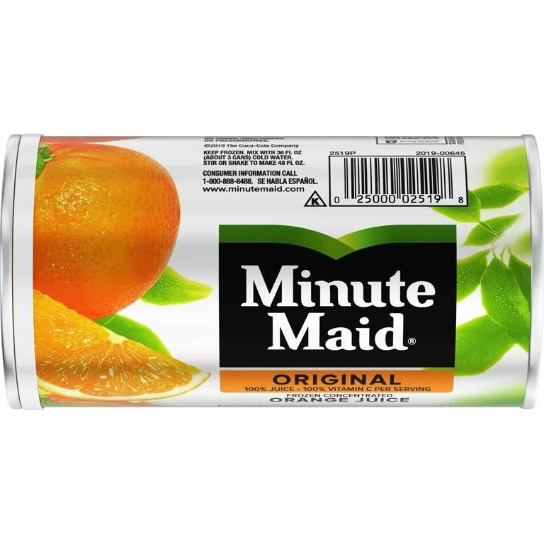 Adiós A Los Jugos Congelados De Minute Maid: Un Cambio Histórico En Las Bebidas