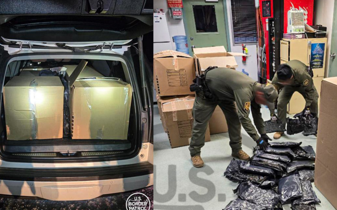 Patrulla Fronteriza Captura Vehículo con 416 Libras de Marihuana en El Paso