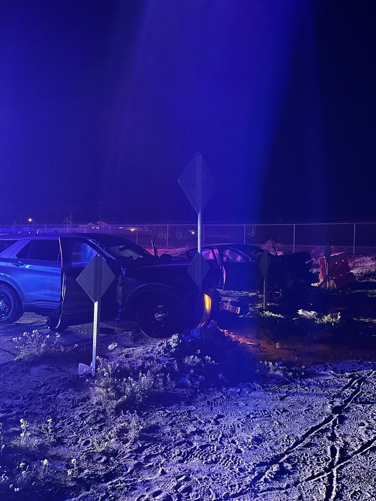 Conductor Arrestado Por Dui Tras Chocar Contra Patrulla De Policía En Indio