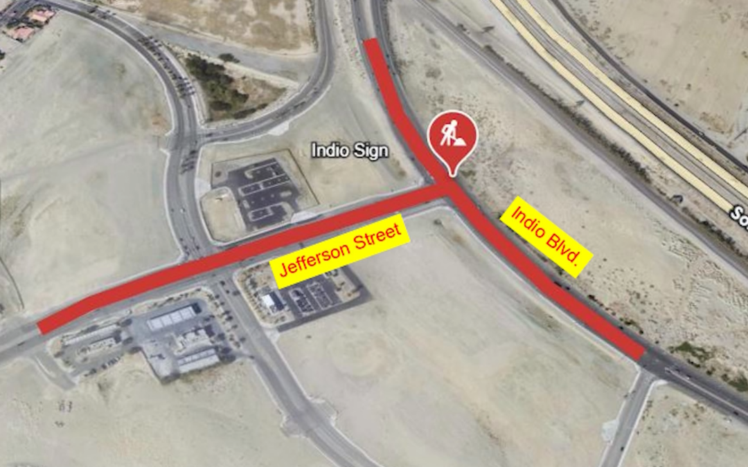 Obras viales provocarán ajustes de tráfico en el Valle esta semana