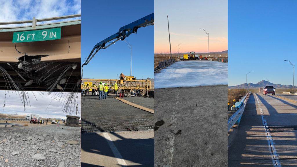Reabierto El Puente I-10 En Lordsburg: Culminan Las Reparaciones Necesarias