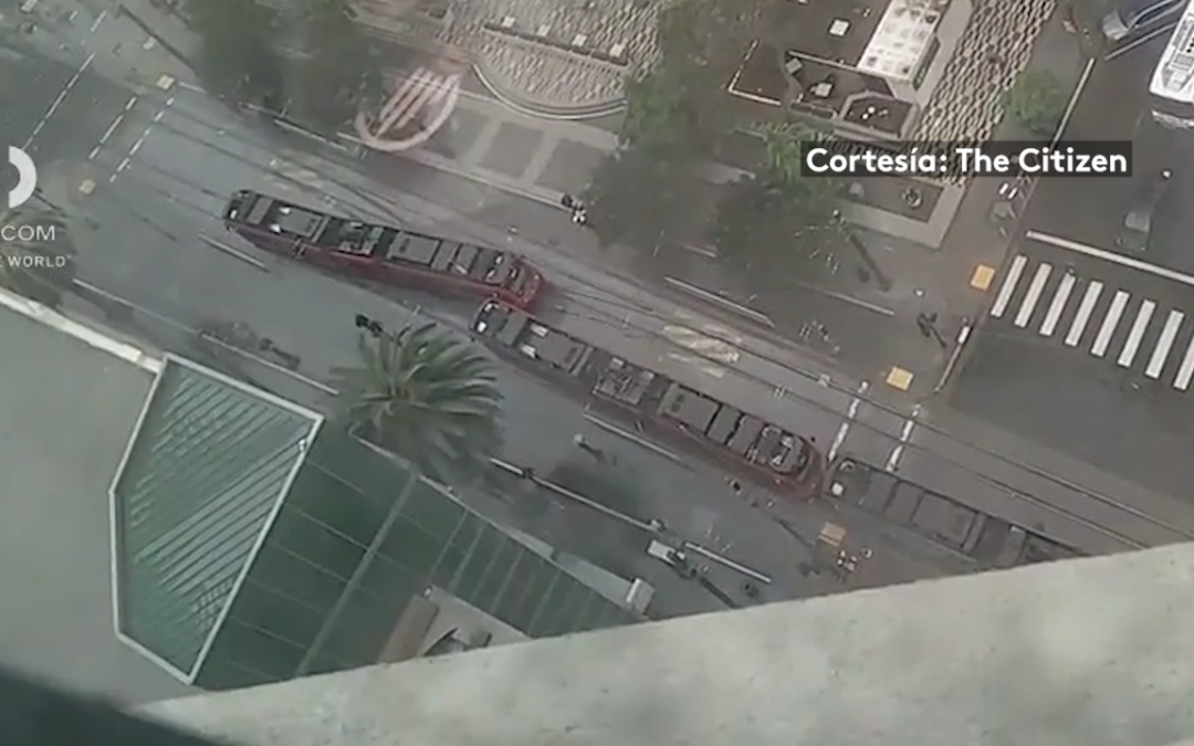 Retrasos en el servicio del Trolley en San Diego por falla en cambio de vía