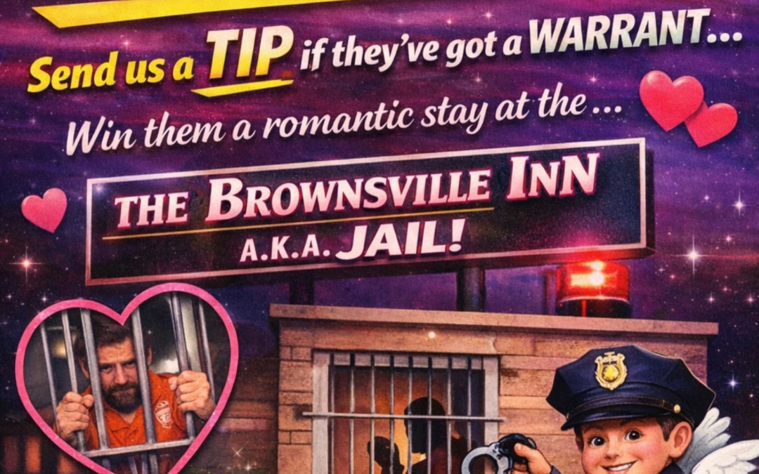 Campaña Creativa de la Policía de Brownsville para Localizar Órdenes de Arresto