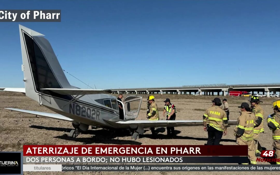 Aterrizaje de Emergencia en Pharr: Respuesta Rápida en el Puente Internacional