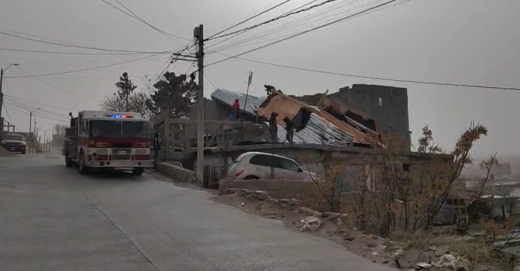Vientos Fuertes Arrancan Techo De Vivienda En Ciudad Juárez - Noticias Notivalle Vientos Fuertes Arrancan Techo De Vivienda En Ciudad Juárez