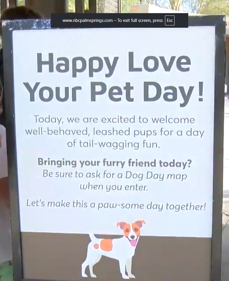 Living Desert Organiza Su Primer Evento “Dog Days At The Zoo”