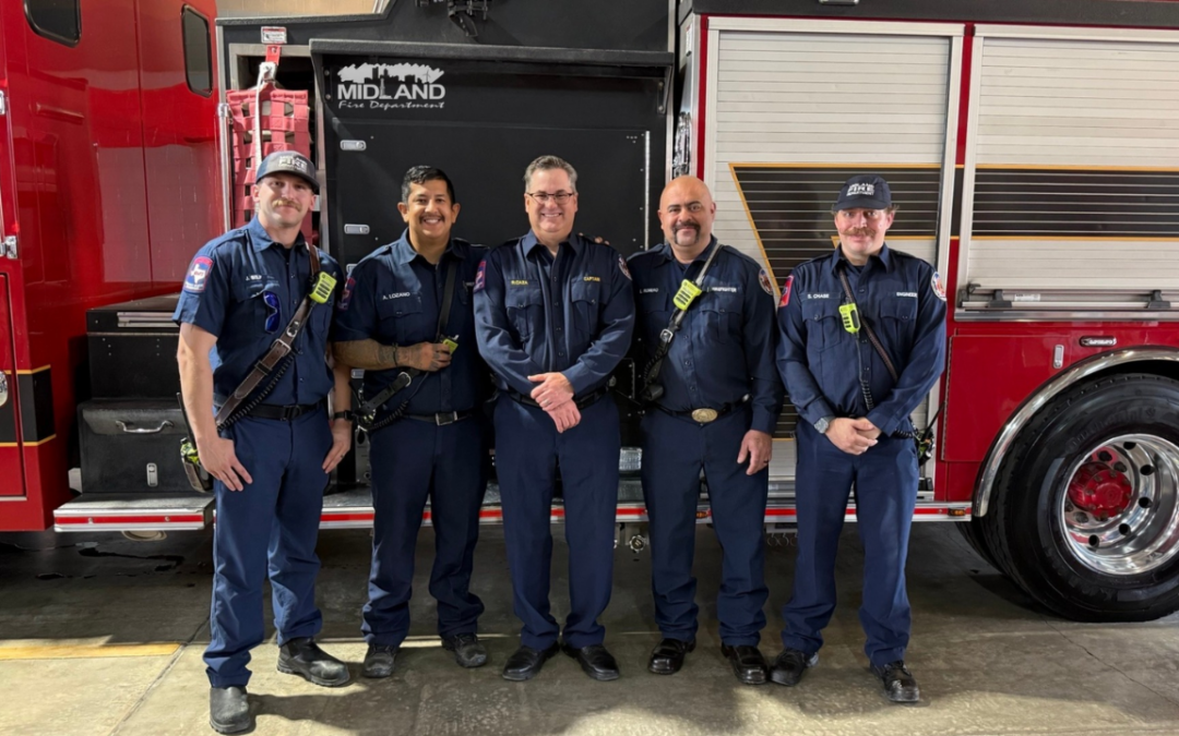 El Retiro del Capitán Caza: 31 Años de Servicio al Departamento de Bomberos de Midland