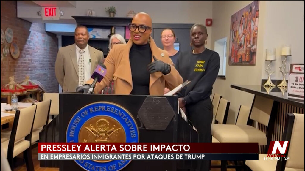 La Congresista Pressley Respaldando A Los Empresarios Inmigrantes En Tiempos De Cambio - Noticias Notivalle La Congresista Pressley Respaldando A Los Empresarios Inmigrantes En Tiempos De Cambio