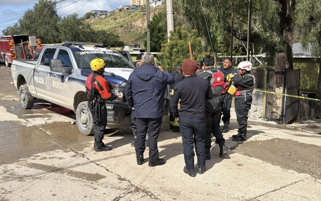 Lluvias en Tijuana: Padre arrastrado por la corriente durante el rescate de su hija