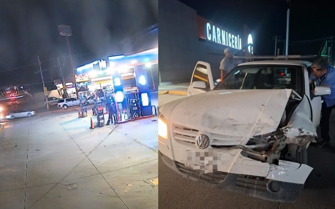 ¡Increíble! Choque Frontal Captado por Cámara de Seguridad en Torreón