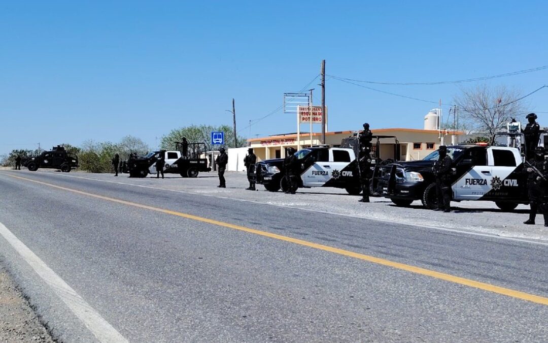 Mejoran la seguridad vial: Retiran bloqueos en la carretera Monterrey-Reynosa con el Operativo Muralla
