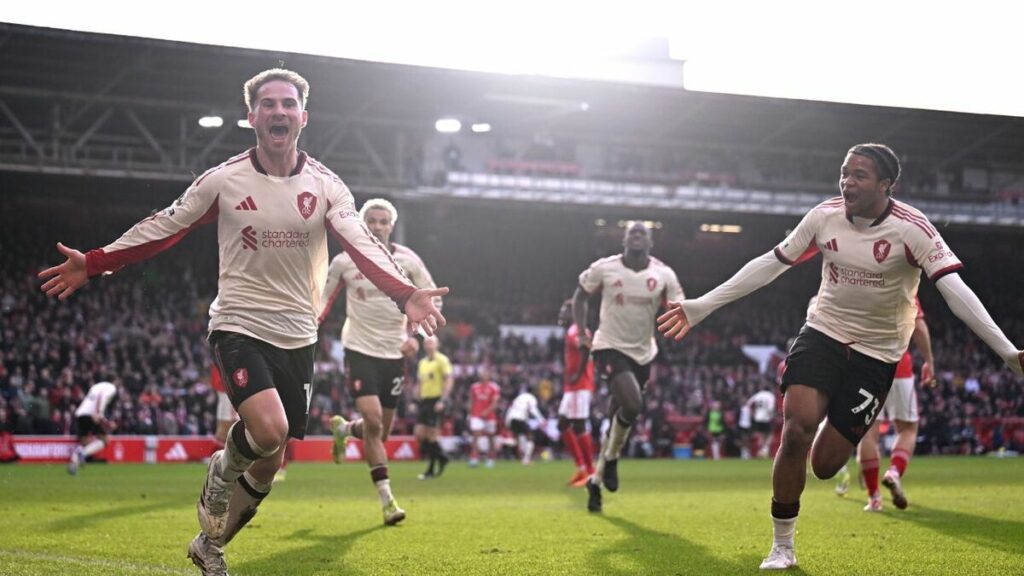 Liverpool Logra Un Triunfo Agónico Ante Nottingham En La Premier League - Noticias Notivalle Liverpool Logra Un Triunfo Agónico Ante Nottingham En La Premier League