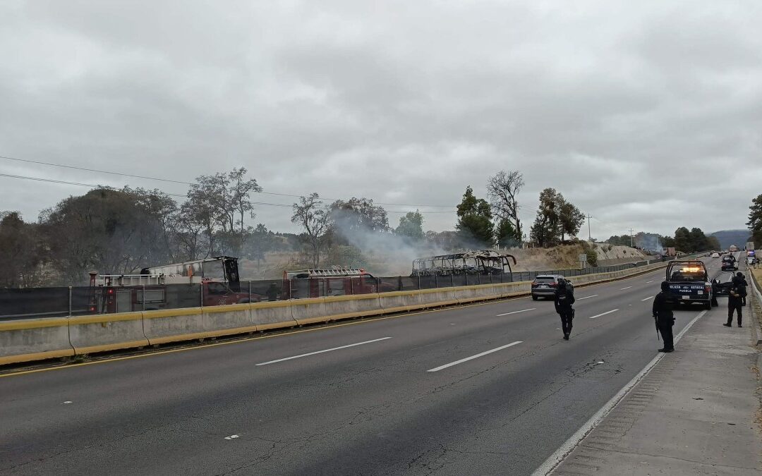 Bloqueos en la Autopista México-Puebla: Suspensión de Rutas de Estrella Roja y Otras Líneas