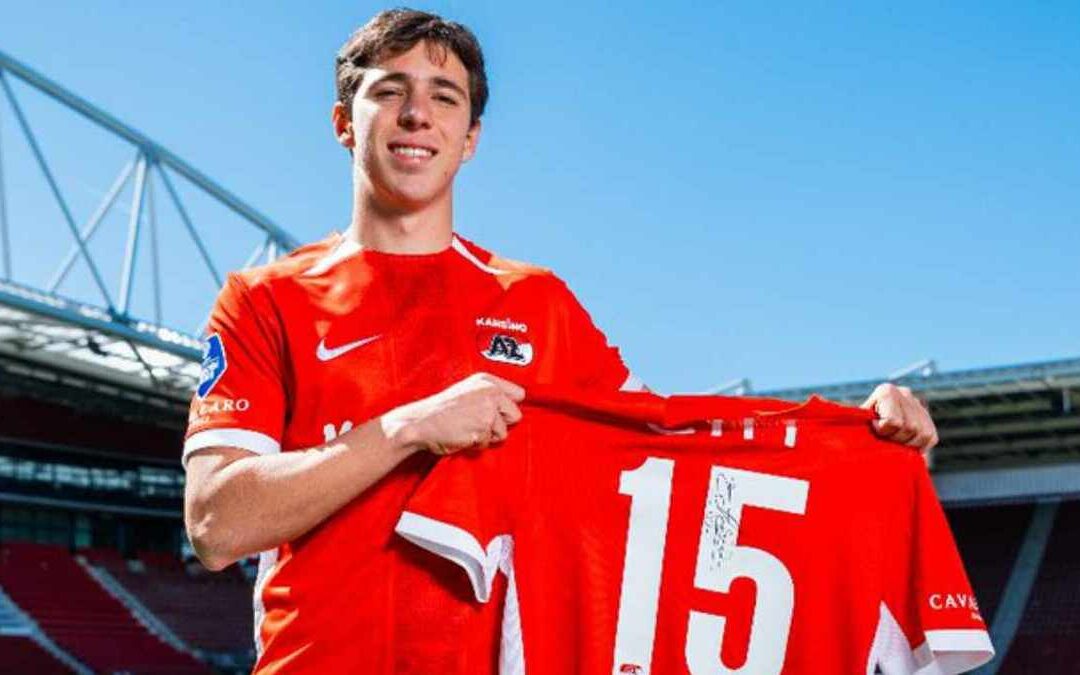 Mateo Chávez Brilla con una Asistencia Clave en la Victoria del AZ Alkmaar | VIDEO