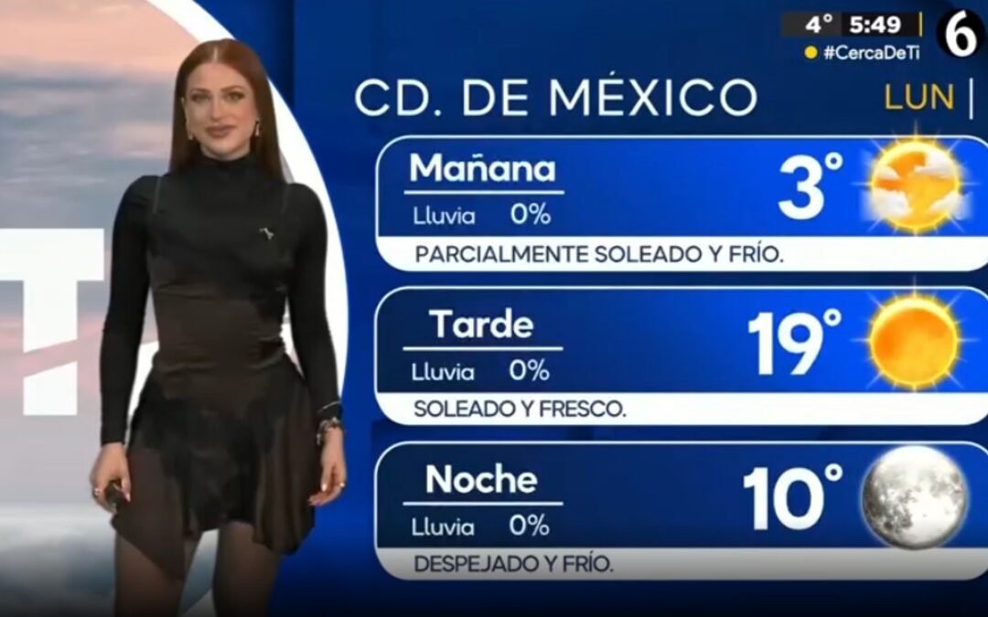 Clima CDMX: Pronóstico del Tiempo y Temperatura Mínima para Hoy, 23 de Febrero