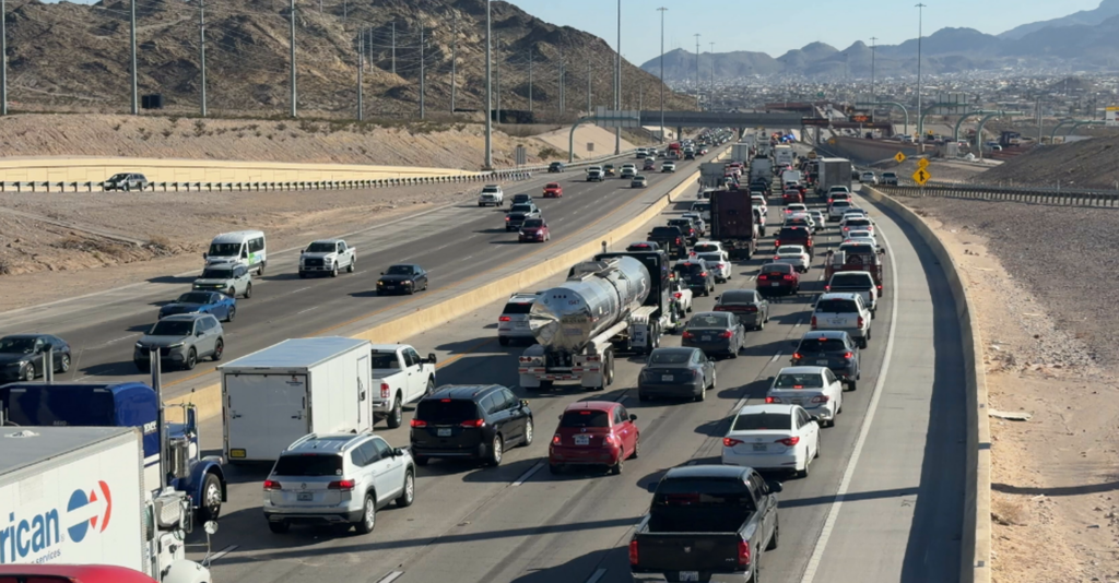 Detención En La I-10: Policía De El Paso Finaliza Persecución Vehicular