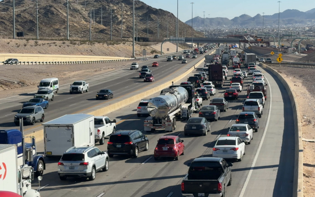 Detención en la I-10: Policía de El Paso finaliza persecución vehicular