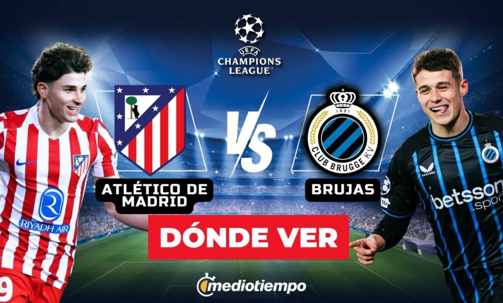 Atlético De Madrid Vs Brujas: Cómo Y A Qué Hora Ver En Vivo El Partido De Obed Vargas En La Champions League 2026 - Noticias Notivalle Atlético De Madrid Vs Brujas: Cómo Y A Qué Hora Ver En Vivo El Partido De Obed Vargas En La Champions League 2026