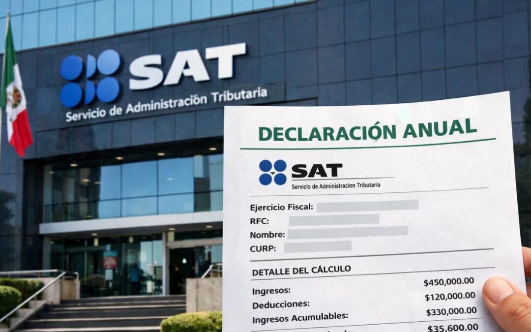 Declaración Anual 2025: Cumple en marzo y evita multas fiscales de 1,400 pesos