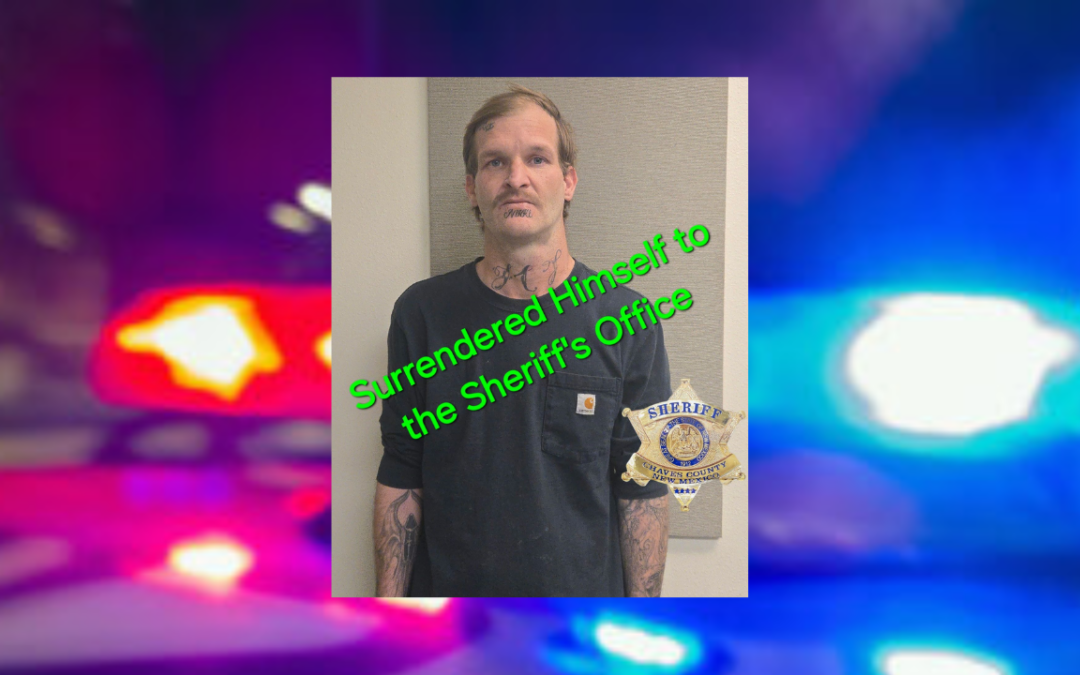 Timothy Adams se entrega tras ver su orden de arresto en ‘Warrant Wednesday’ en el Condado de Chaves