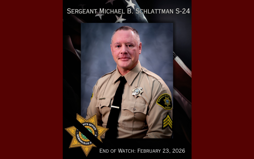 Trágica muerte del sargento Michael Schlattman en accidente de tráfico en Albuquerque