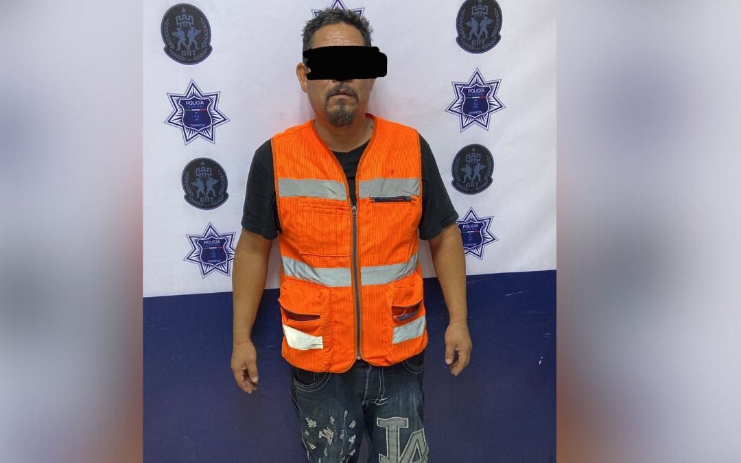 Detienen a sospechoso por agresiones a comerciantes en la Alameda de Torreón