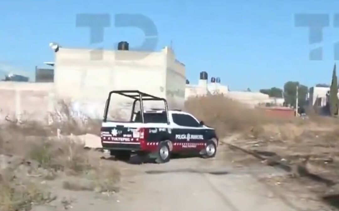 Descubren restos humanos en bolsas en la colonia Mirador de Tultepec