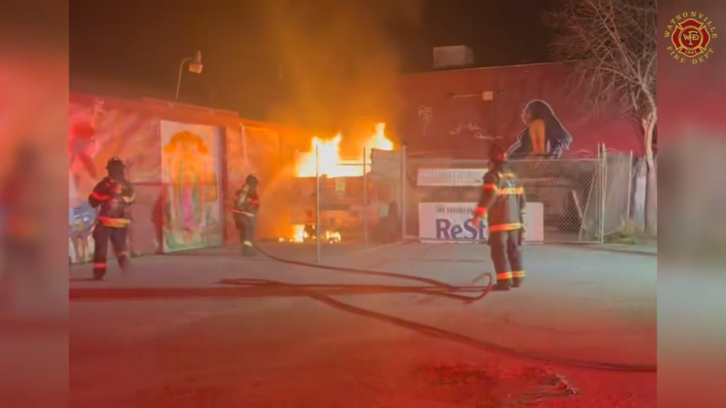 Incendio En Watsonville Destruye Camión De Habitat For Humanity Con Daños Superiores A 20 Mil Dólares