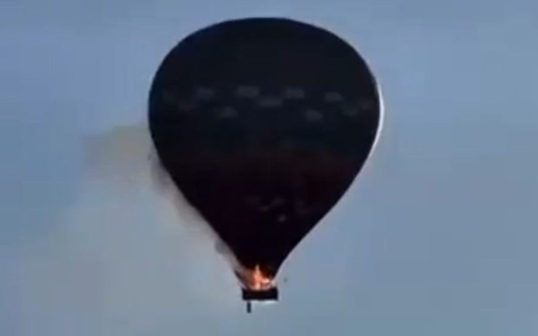 Trágico incendio en globo aerostático causa la muerte de una familia entera