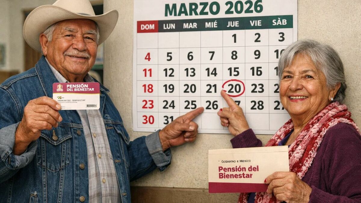 Pensión Bienestar 2026: Calendario De Pagos De Marzo