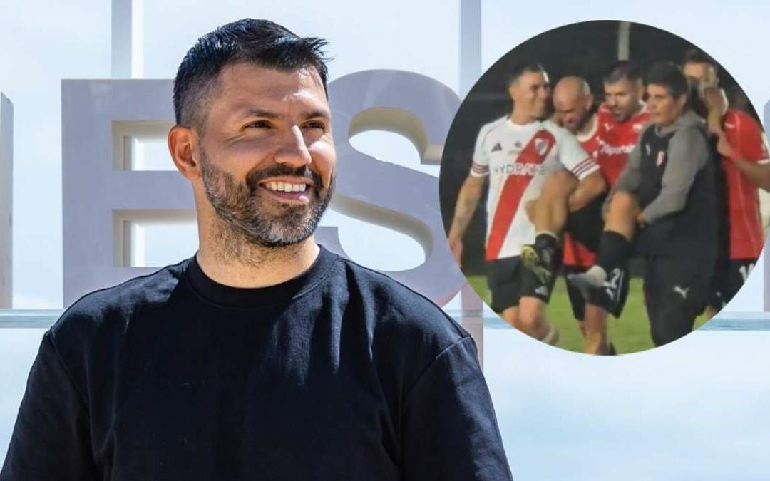 Kun Agüero Sufre una Lesión Significativa en Partido de Veteranos