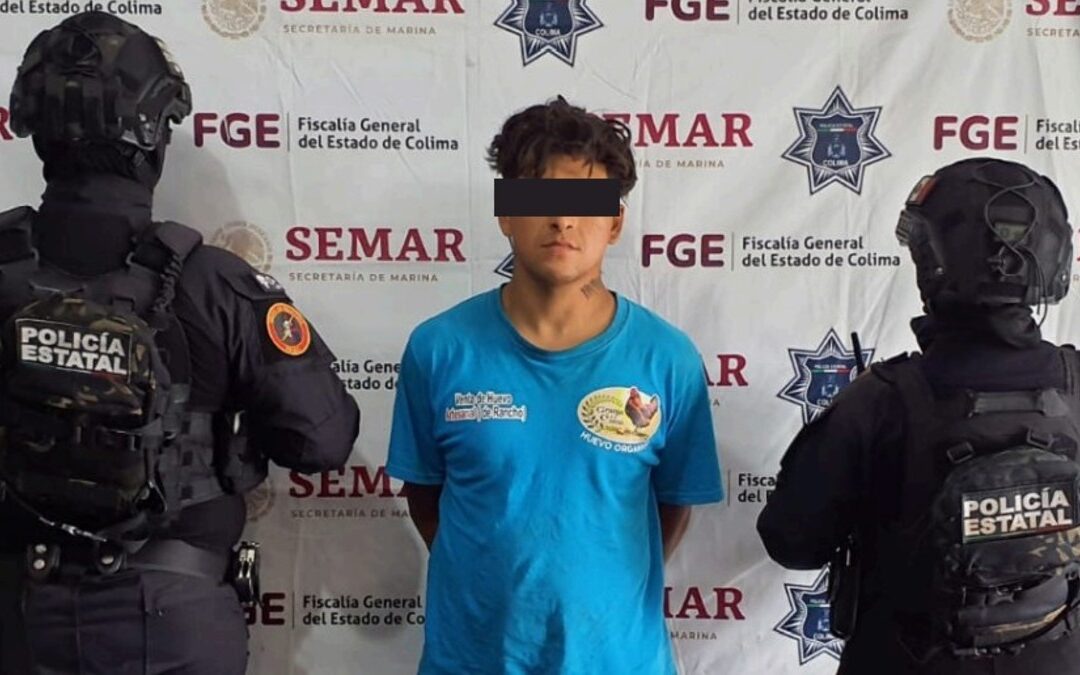 Detención en Colima: Arrestan a Luis David N, presunto homicida de tres personas en Ixtlahuacán