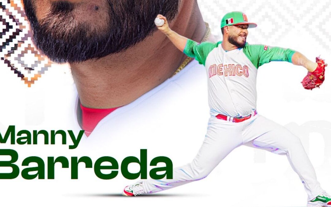 Manny Barreda se une a la selección de México para el Clásico Mundial de Beisbol 2026