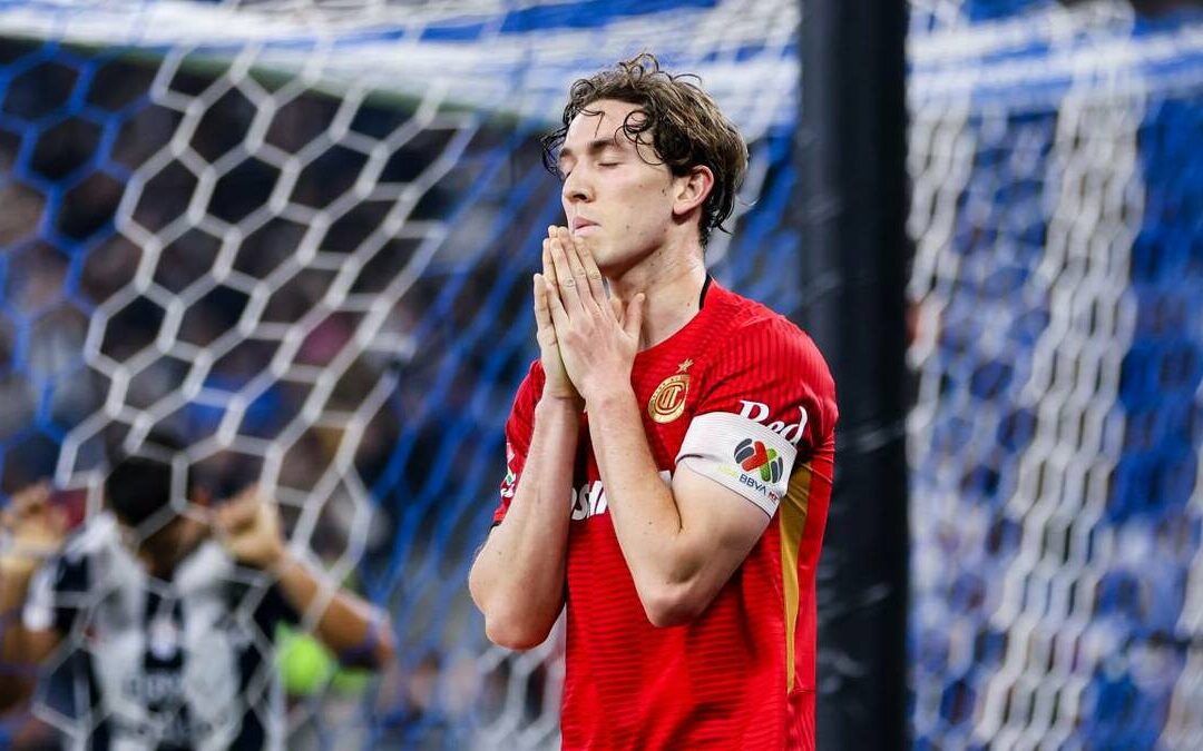 Marcel Ruiz se pierde el partido entre Pumas y Toluca de la Jornada 9 por lesión