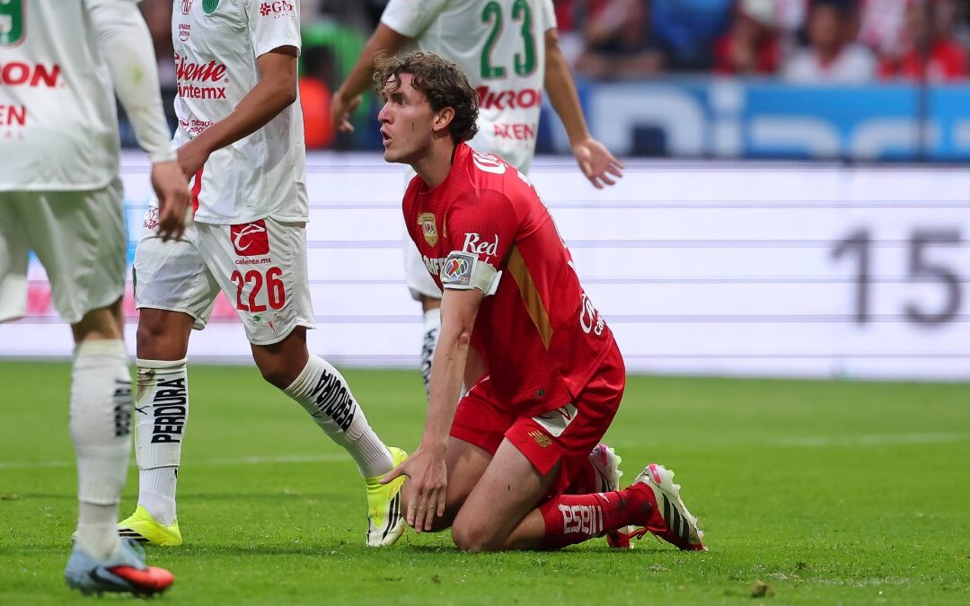 Marcel Ruiz, Baja Clave de Toluca en la Jornada 9 Contra Pumas