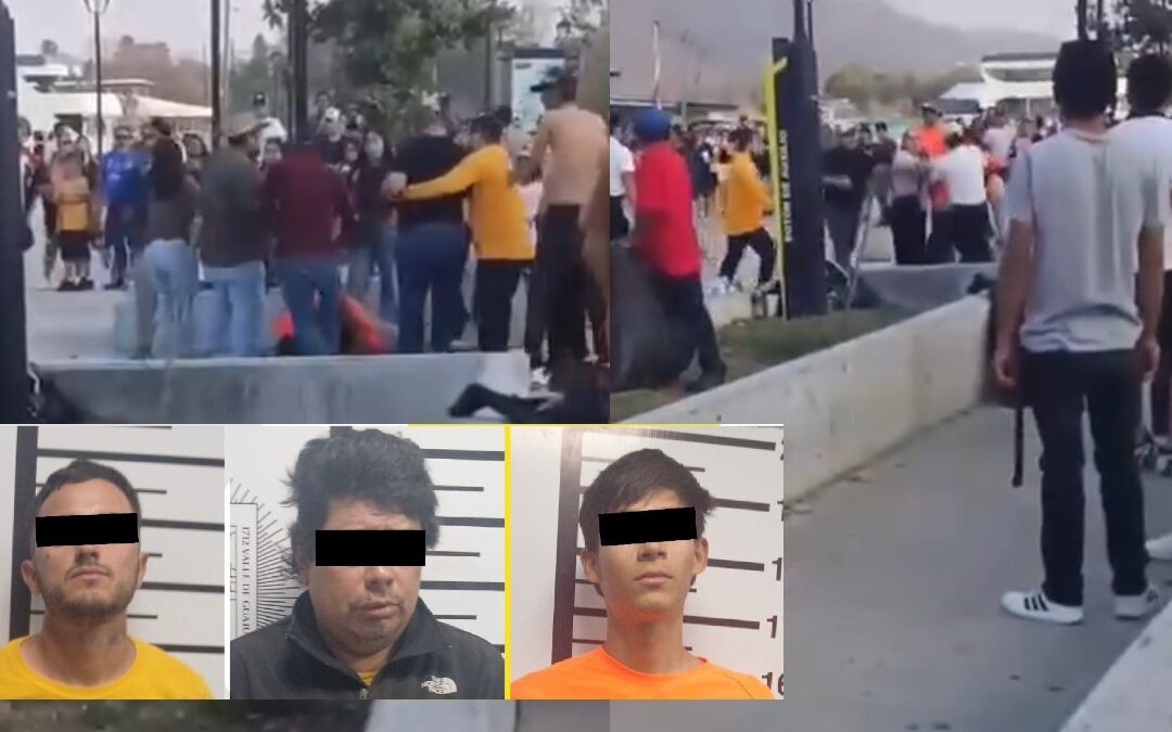 Riña en presa La Boca en Santiago Nuevo León: Un hombre herido y tres detenidos