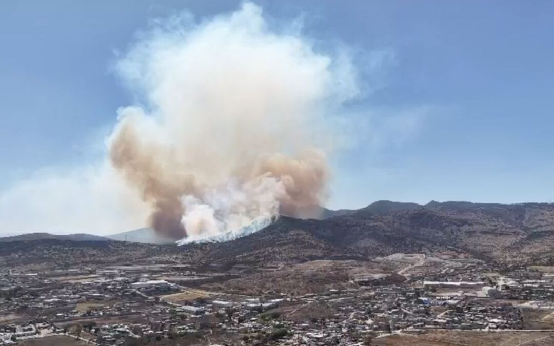 Incendio en Tepotzotlán: Investigaciones Revelan Video del Inicio del Incendio Presuntamente Provocado