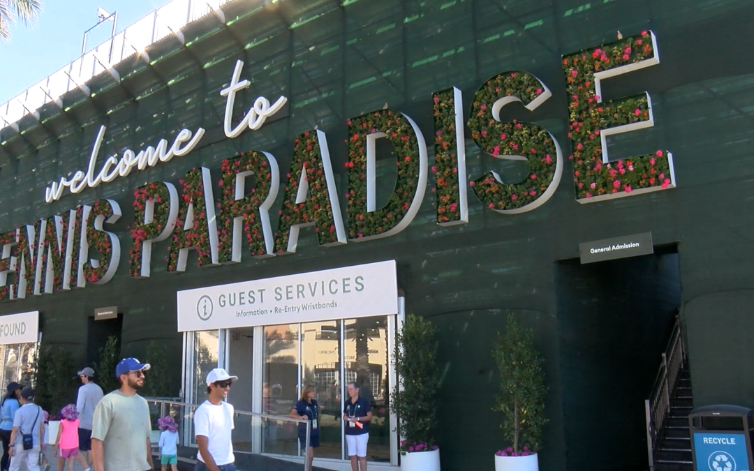 Partidos de clasificación en marcha en el BNP Paribas Open en Indian Wells