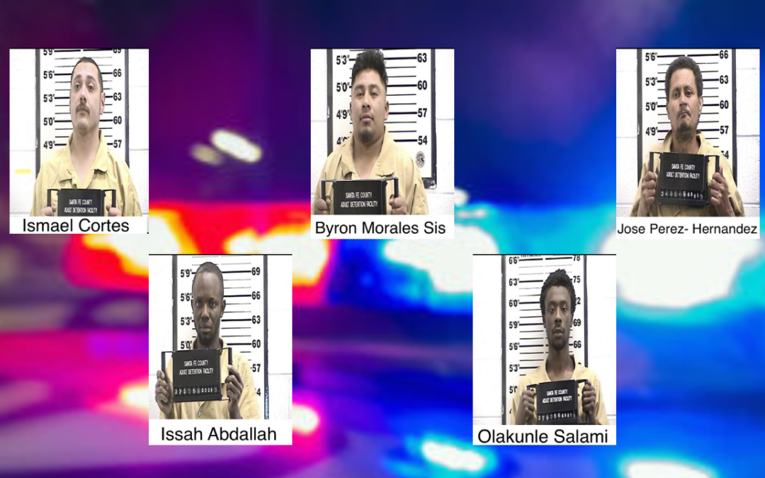 DWI Santa Fe: Policía Arresta a Cinco Conductores Ebríos Durante el Fin de Semana