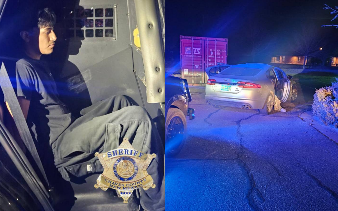 Detienen a Conductor por Carreras Callejeras en el Condado de Chaves