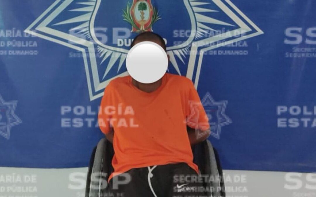 Detención de un hombre en silla de ruedas por presunto abuso contra menor en Gómez Palacio