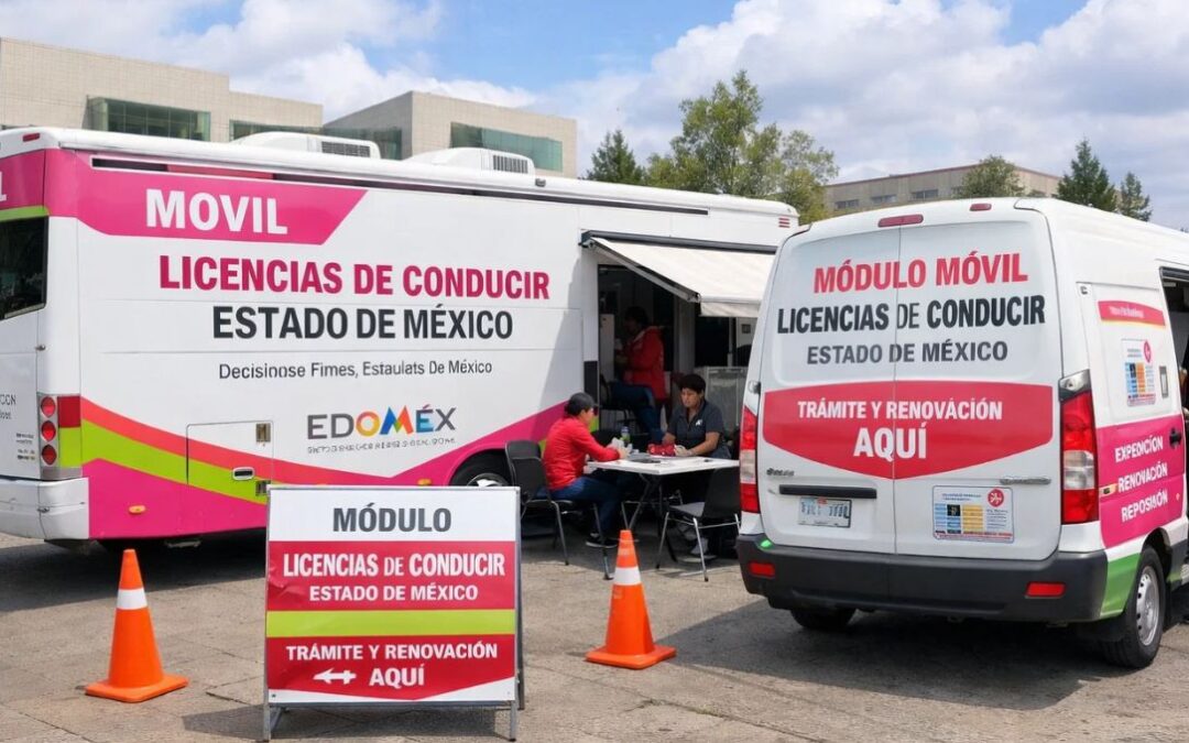 Renovación de Licencia en el Estado de México: Conoce las Unidades Móviles de Marzo 2024