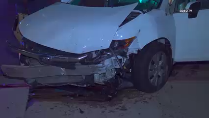 Conductor se da a la fuga tras choque en Mid-City: Buscan al responsable