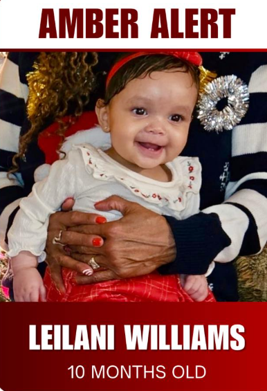 Alerta Amber: Encuentran a Leilani Williams, la bebé desaparecida en North Las Vegas