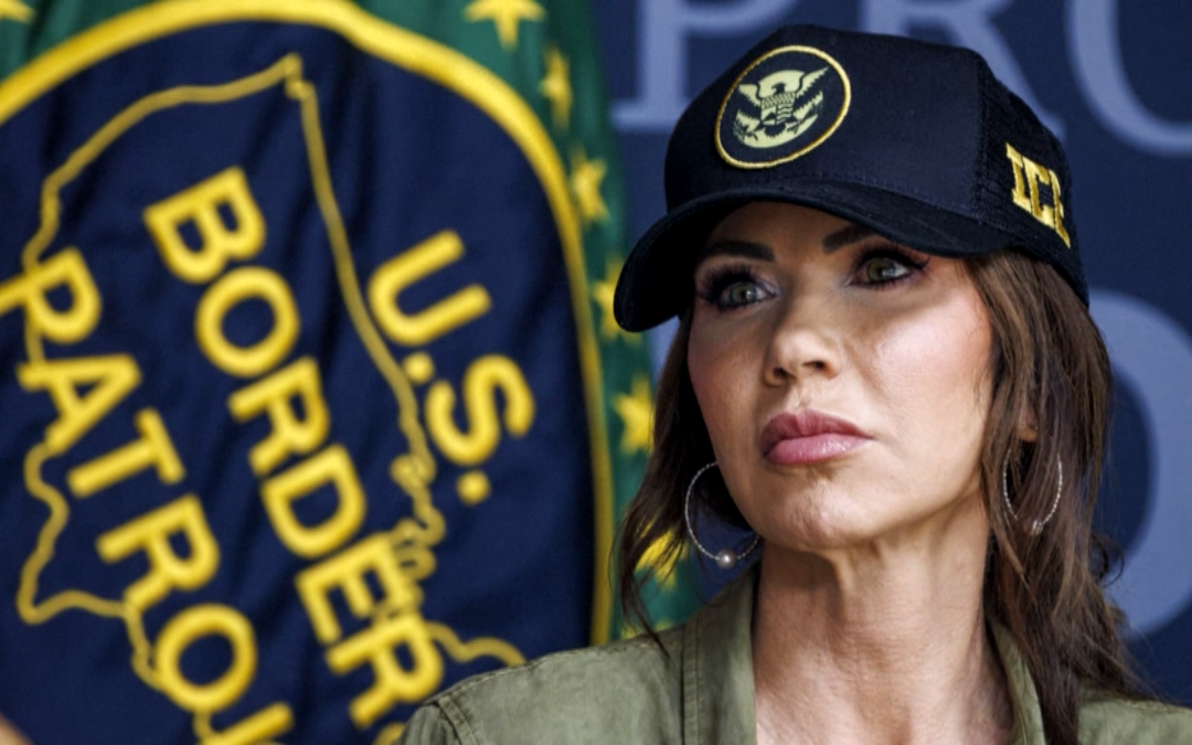 Trump despide a la secretaria de Seguridad Nacional Kristi Noem